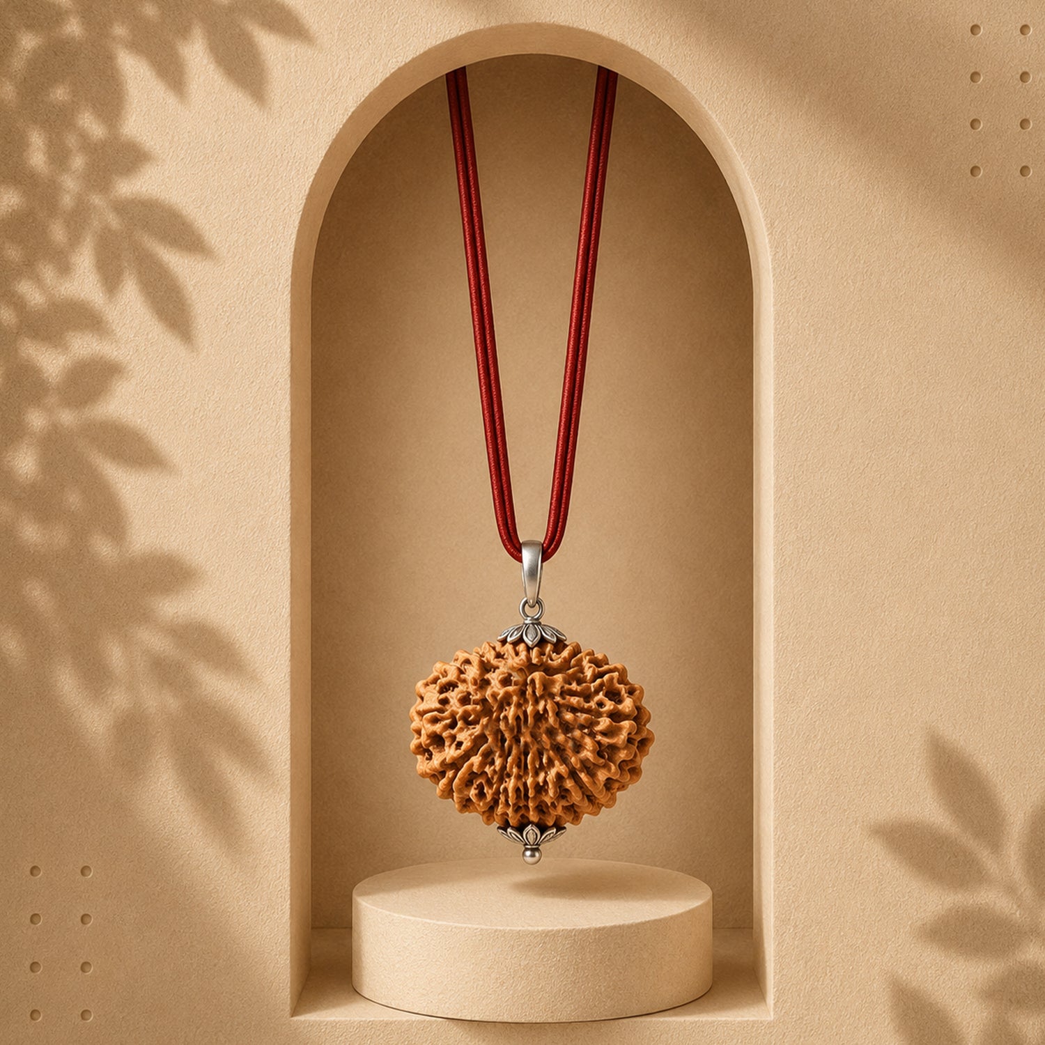 Certified 15 Mukhi Rudraksha