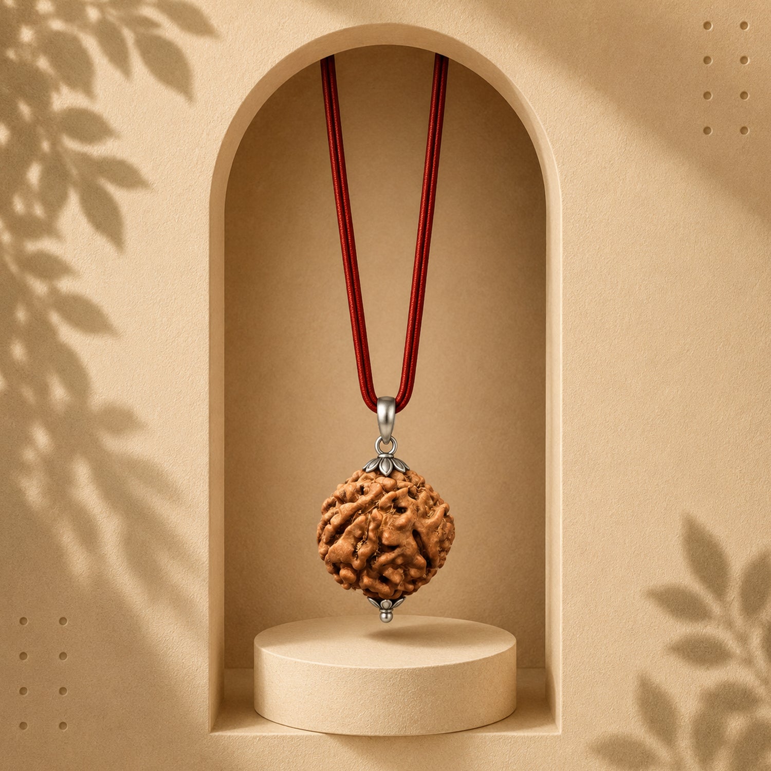 Certified 3 Mukhi Rudraksha