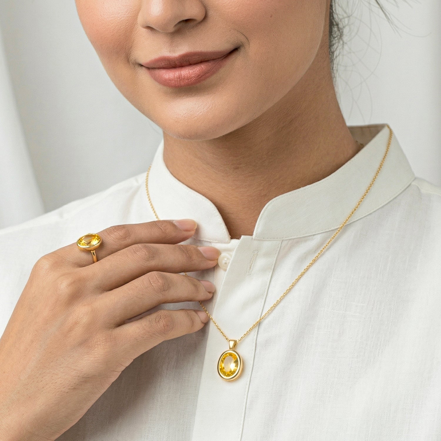 Certified Pukhraj (Yellow Sapphire) Gemstone