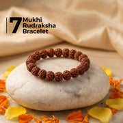 7 Mukhi Rudraksha Bracelet