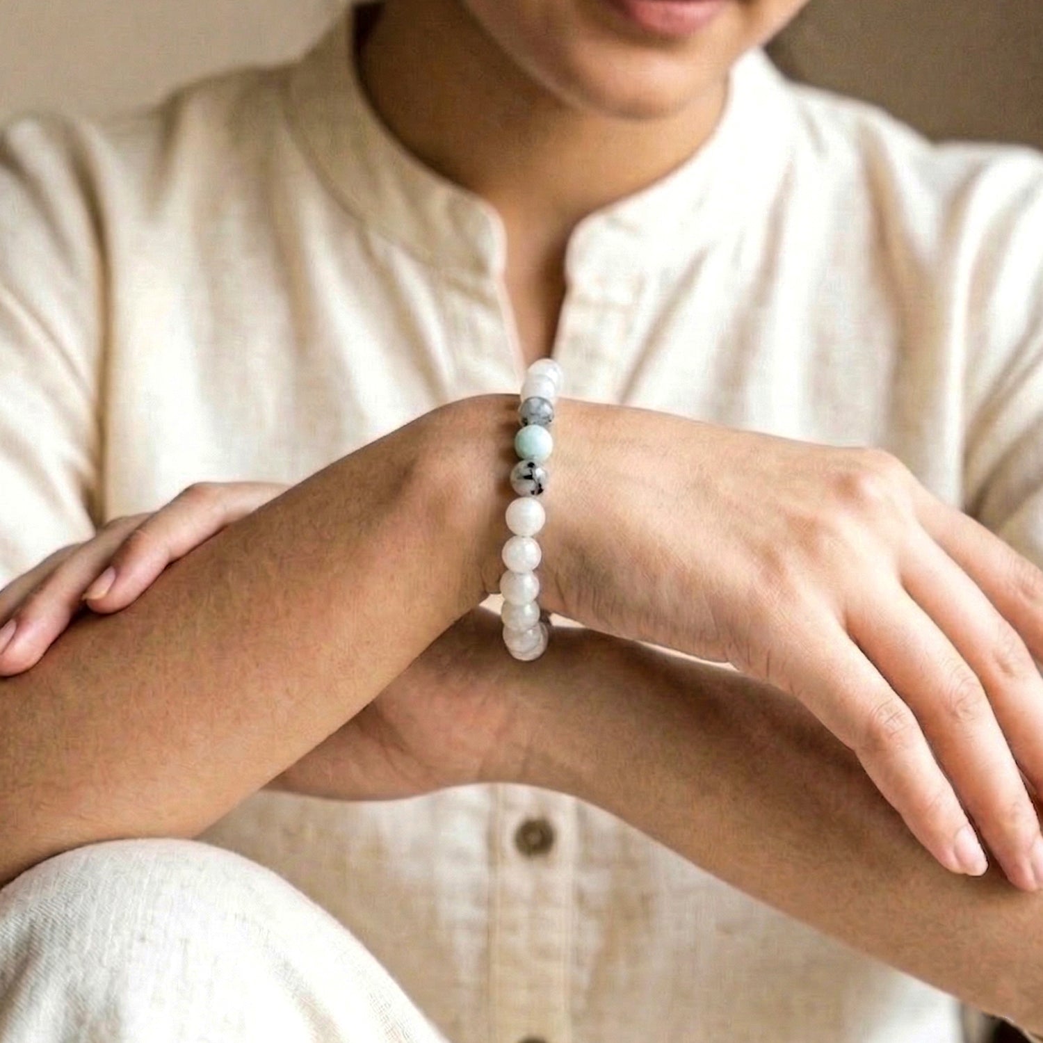 Black Rutile Quartz Bracelet