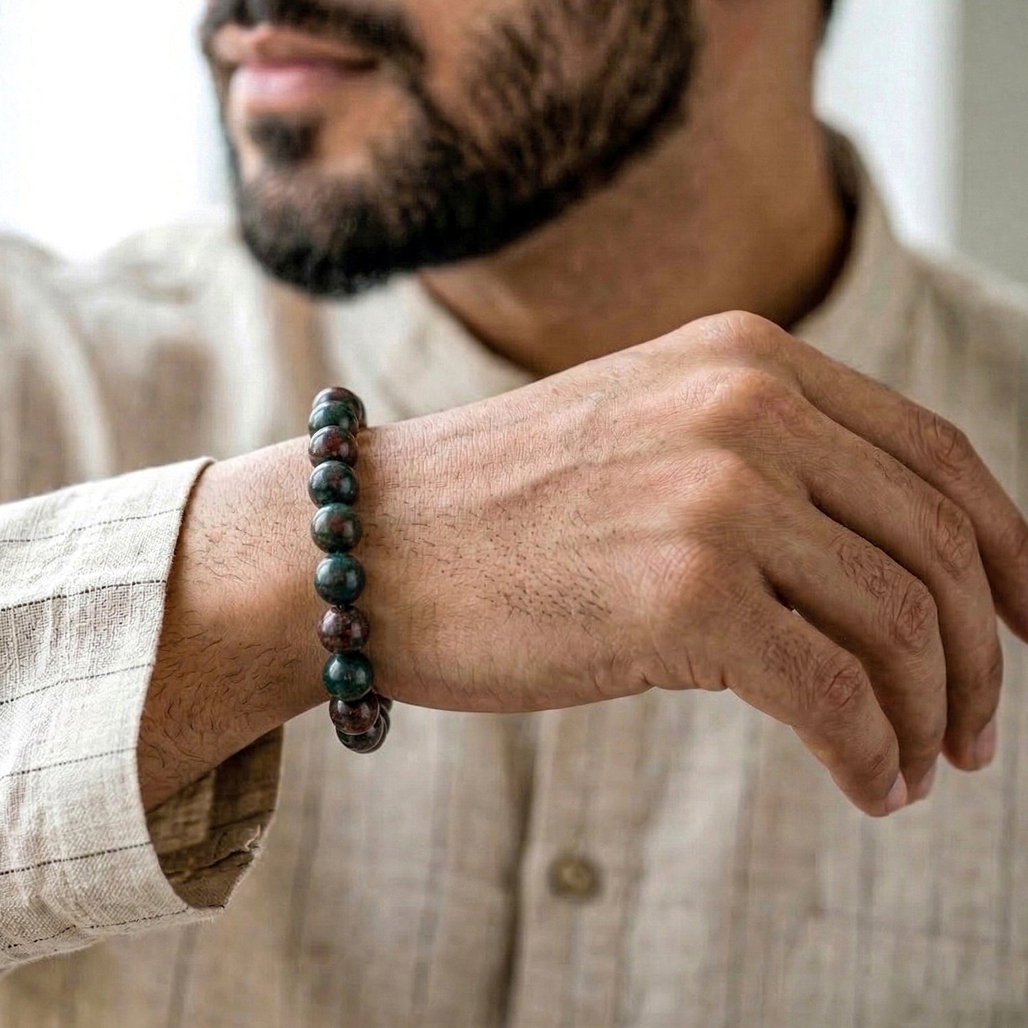 Bloodstone Bracelet