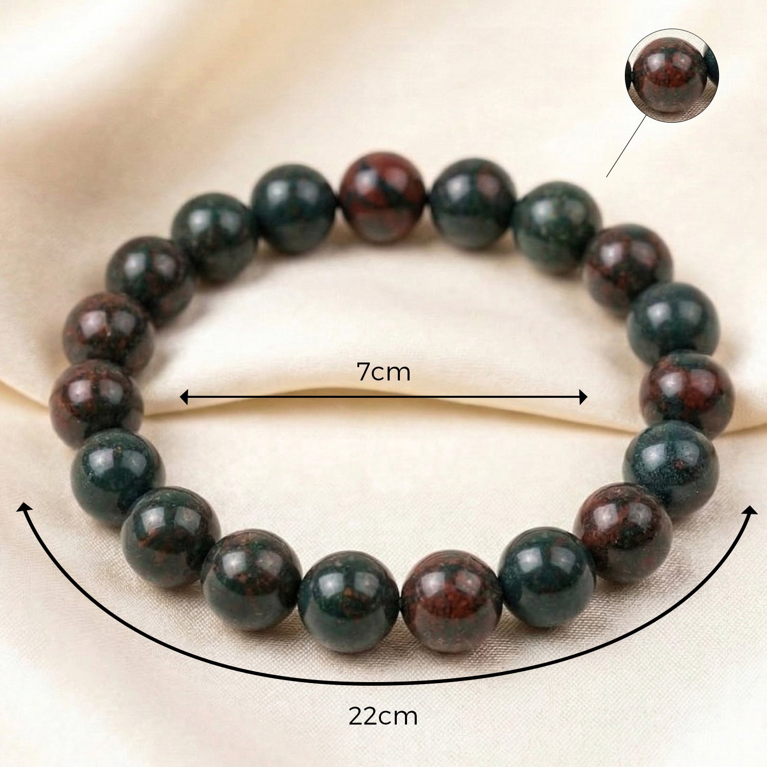 Bloodstone Bracelet