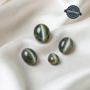 Certified Cat's Eye (Lehsunia) Gemstone