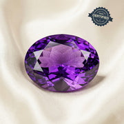Certified Amethyst (Jamuniya) Gemstone