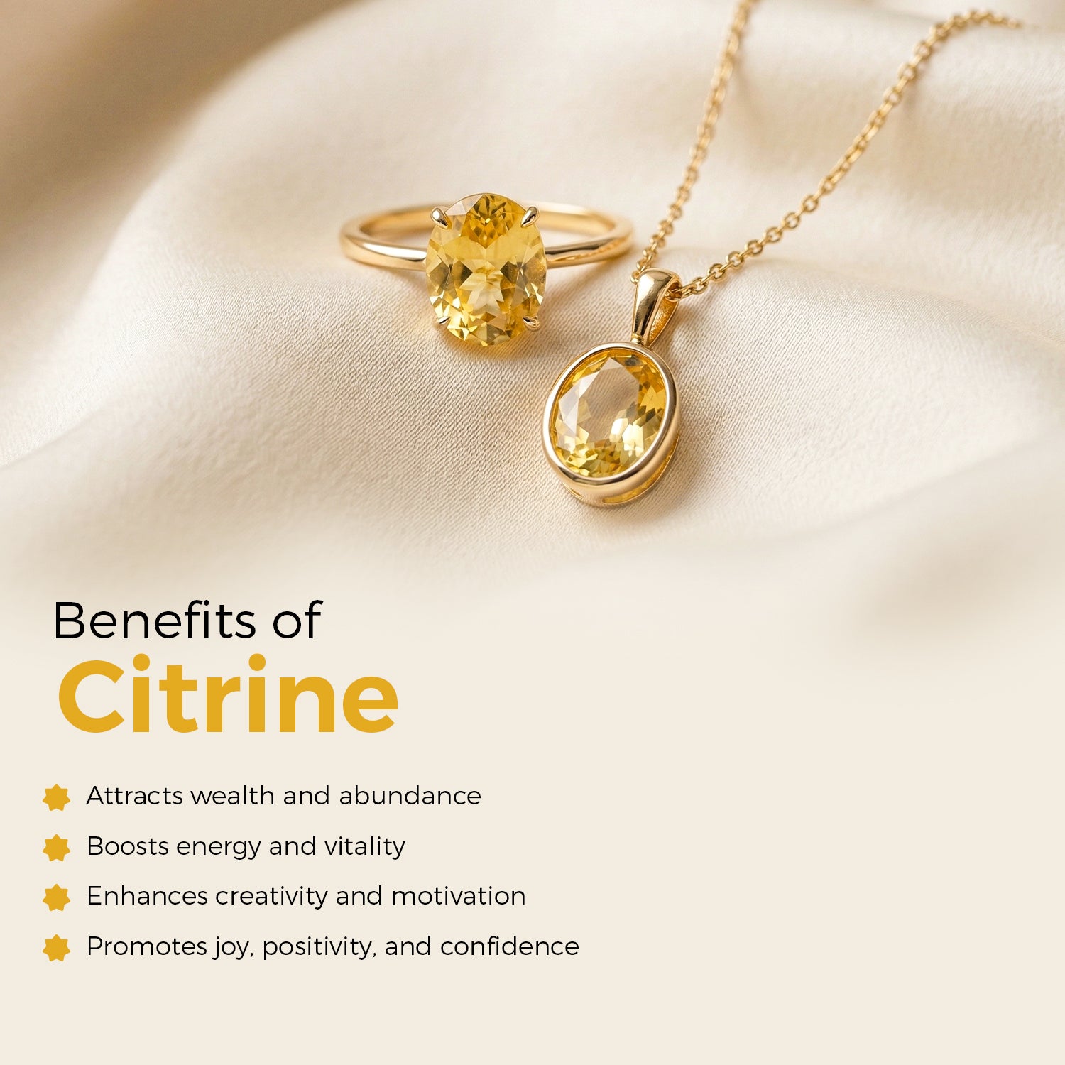 Certified Citrine (Sunela) Gemstone