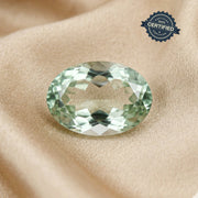 Certified Green Amethyst (Prasiolite) Gemstone