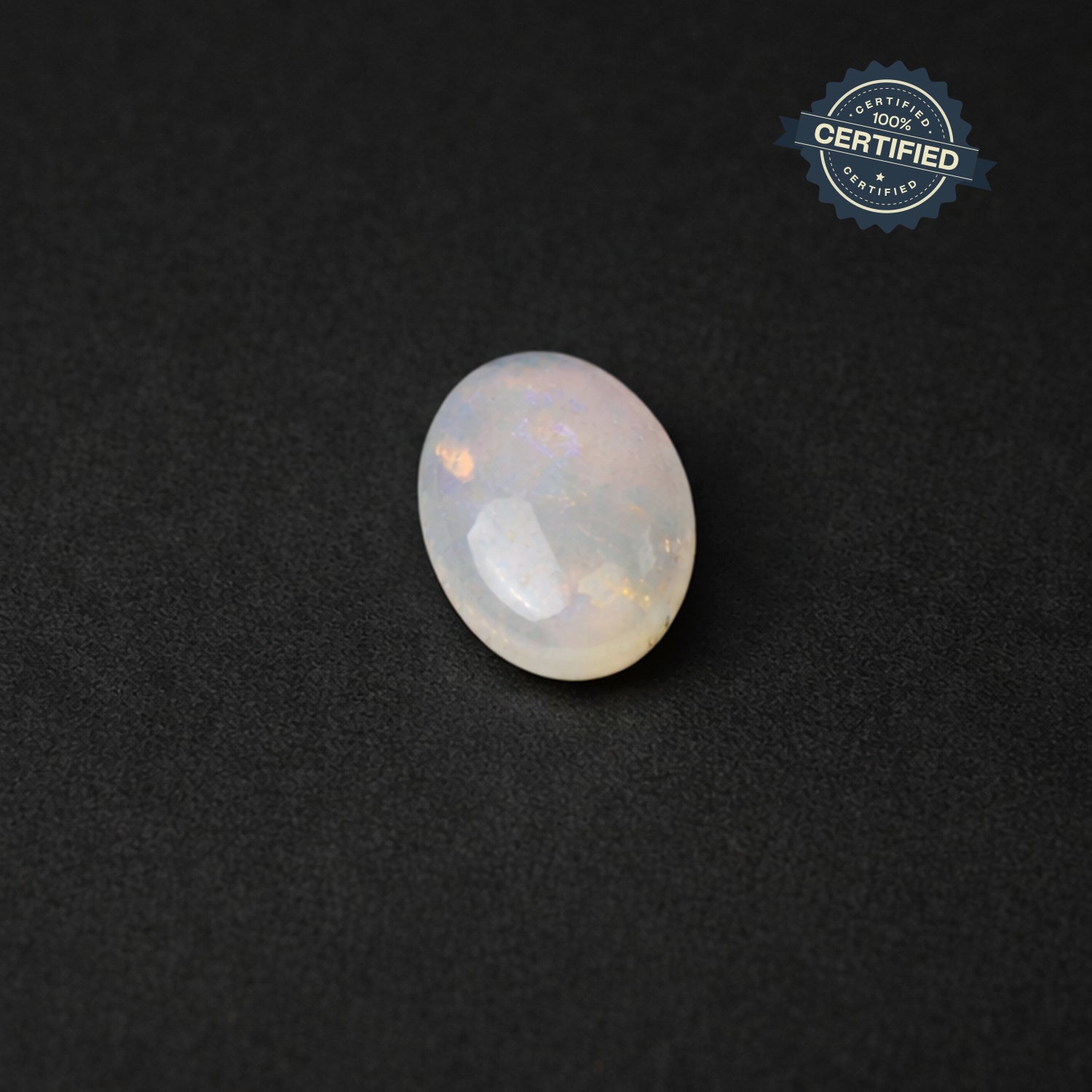 Certified Moonstone (Chandrakanta) Gemstone
