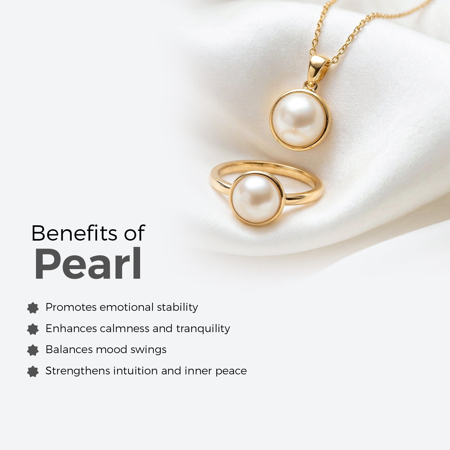 Certified Pearl (Moti) Gemstone