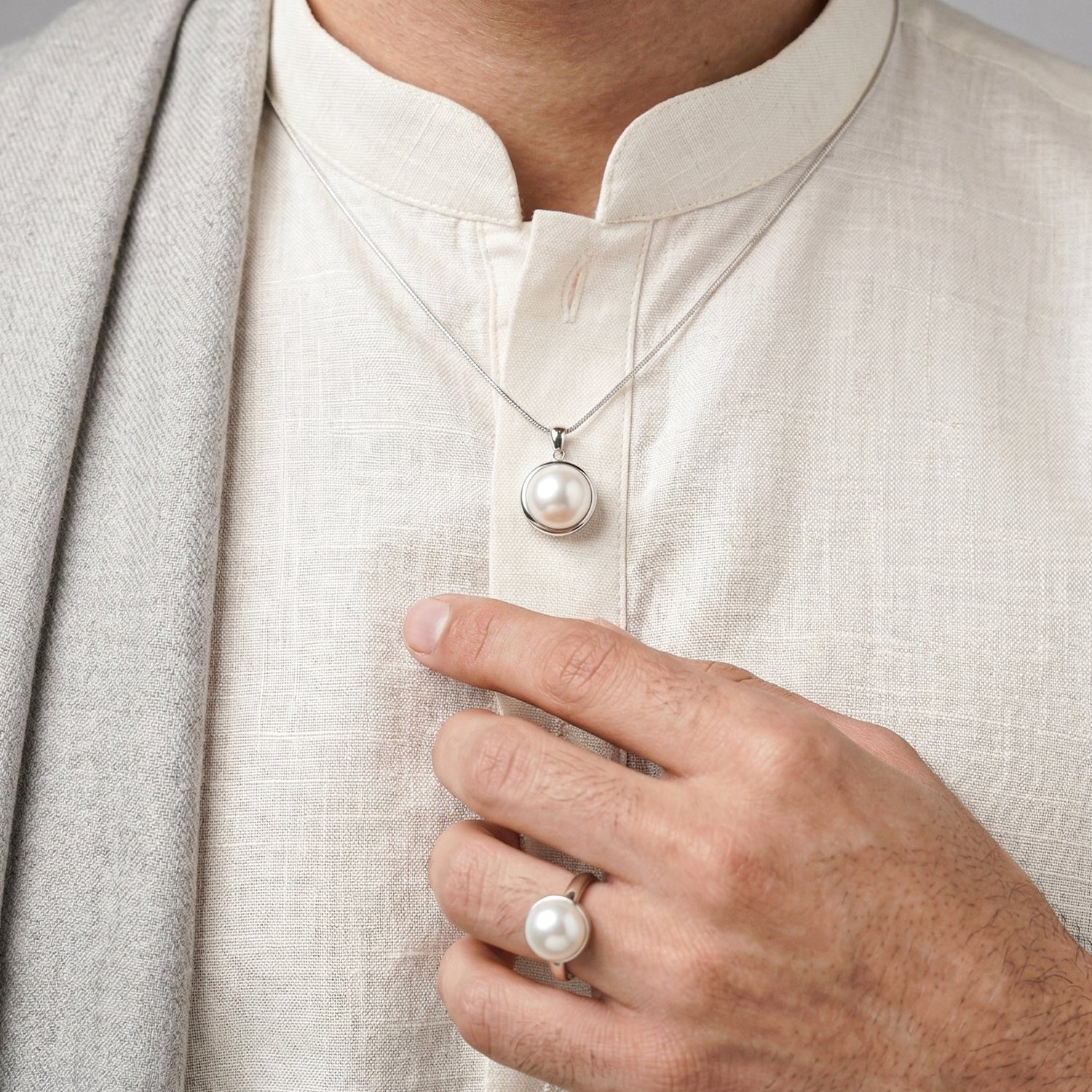 Certified Pearl (Moti) Gemstone