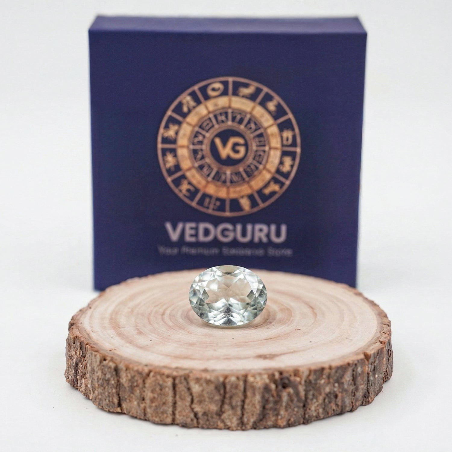Certified White Topaz (Safed Pukhraj) Gemstone