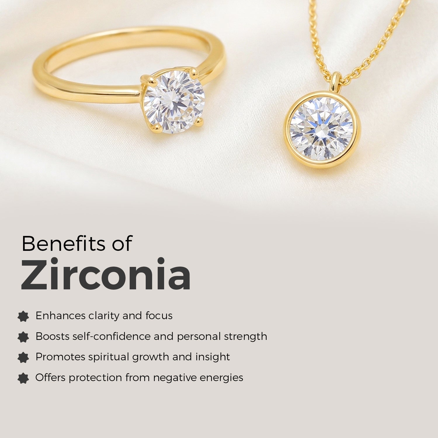 Certified Zirconia (American Diamond) Gemstone