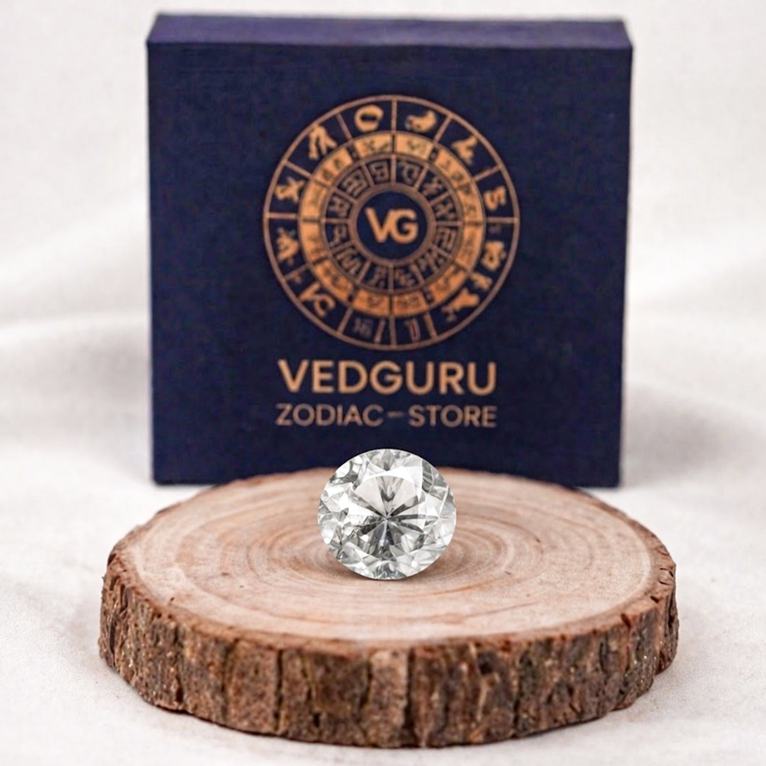 Certified Zirconia (American Diamond) Gemstone