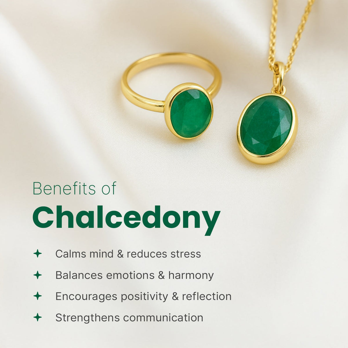Certified Green Onyx Gemstone