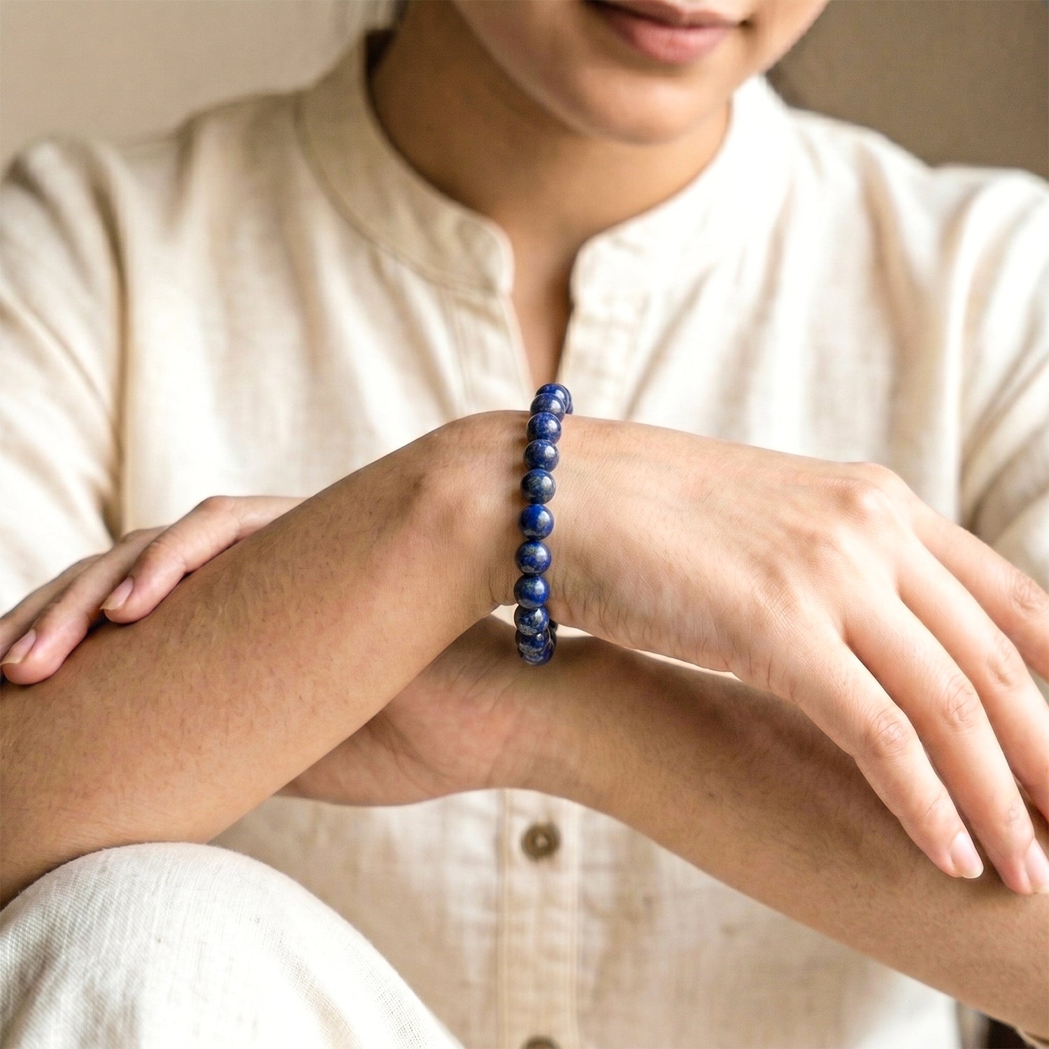 Natural Lapis Lazuli Bracelet