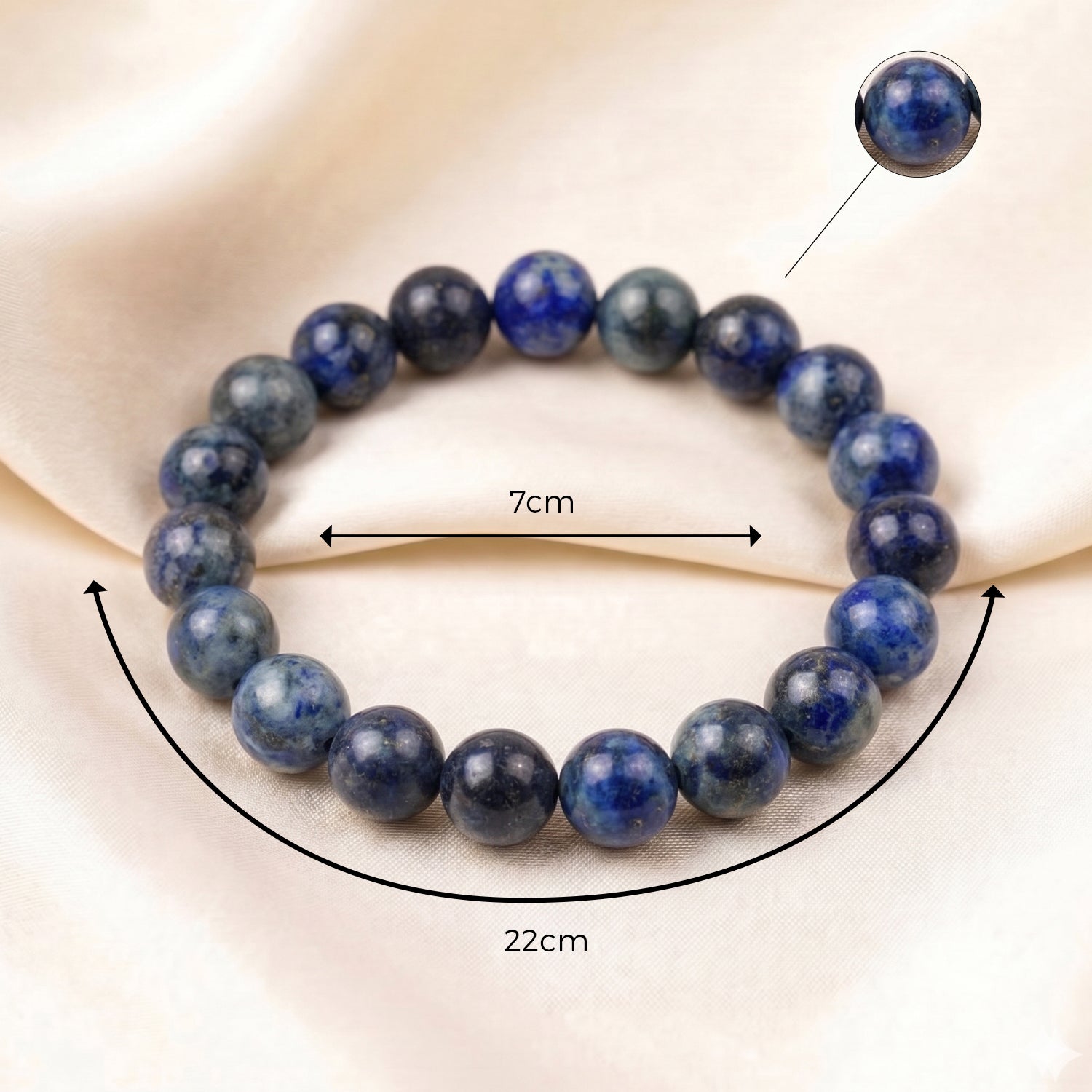Natural Lapis Lazuli Bracelet