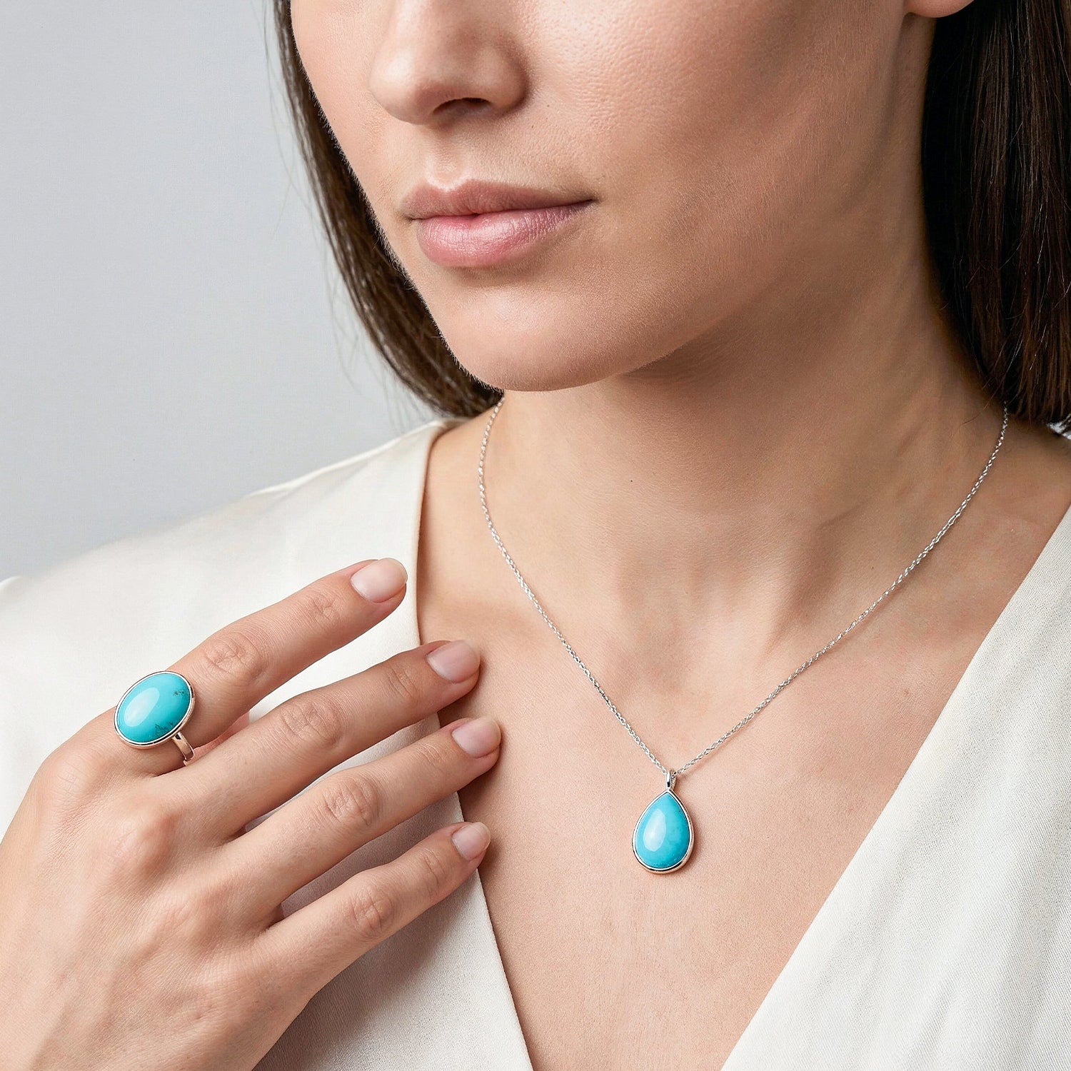 Certified Turquoise (Firoza) Gemstone